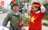 Rực đỏ cờ Tổ quốc để cổ vũ cho U23 Việt Nam